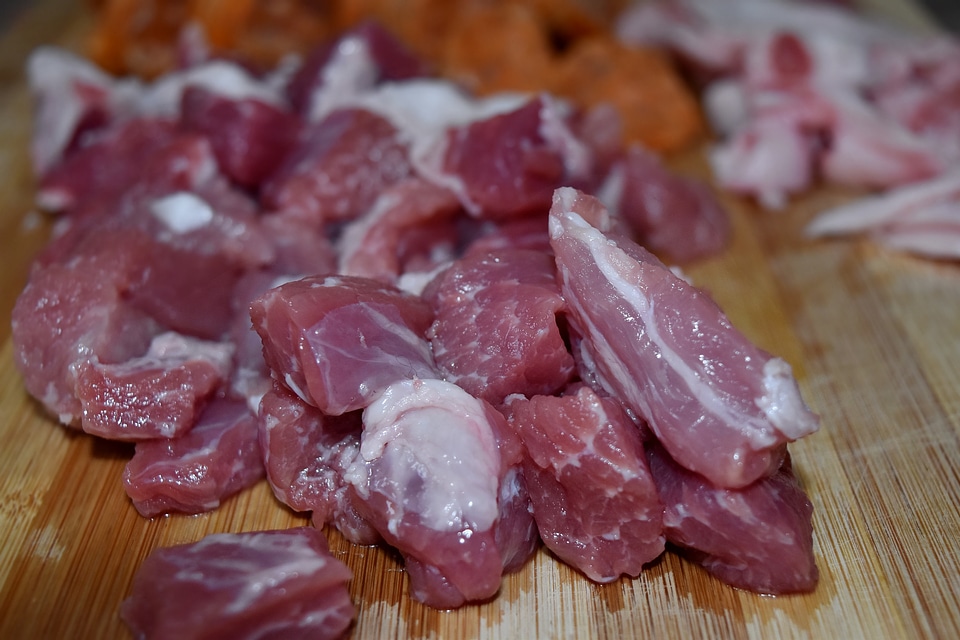 Fat nutrition pork