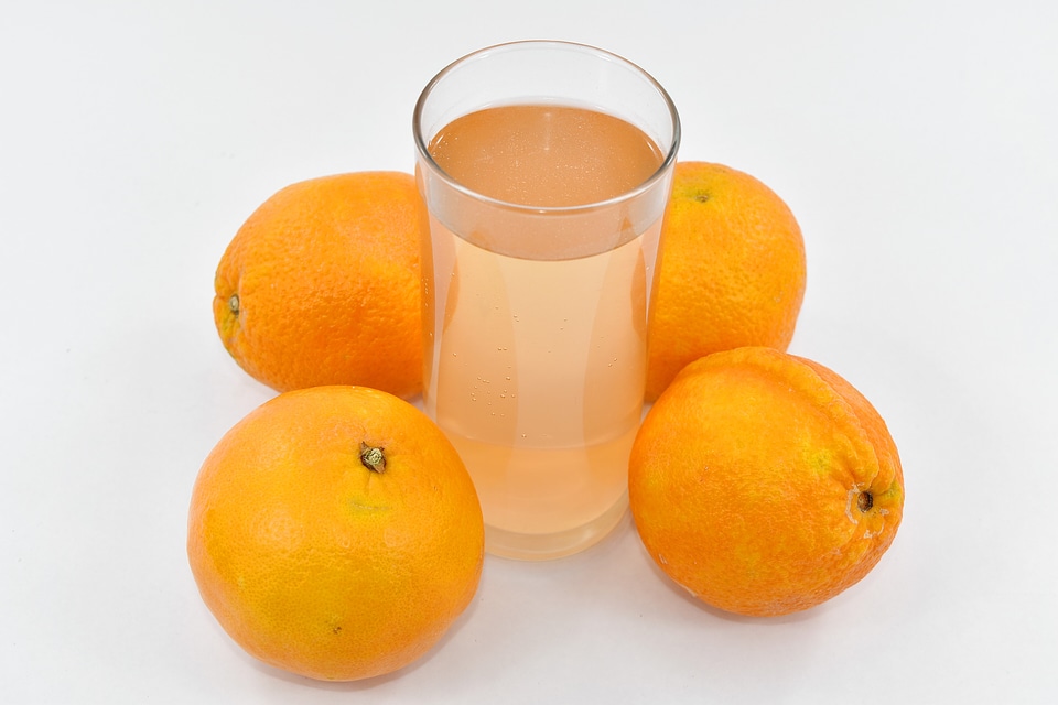 Beverage fresh water fruit juice
