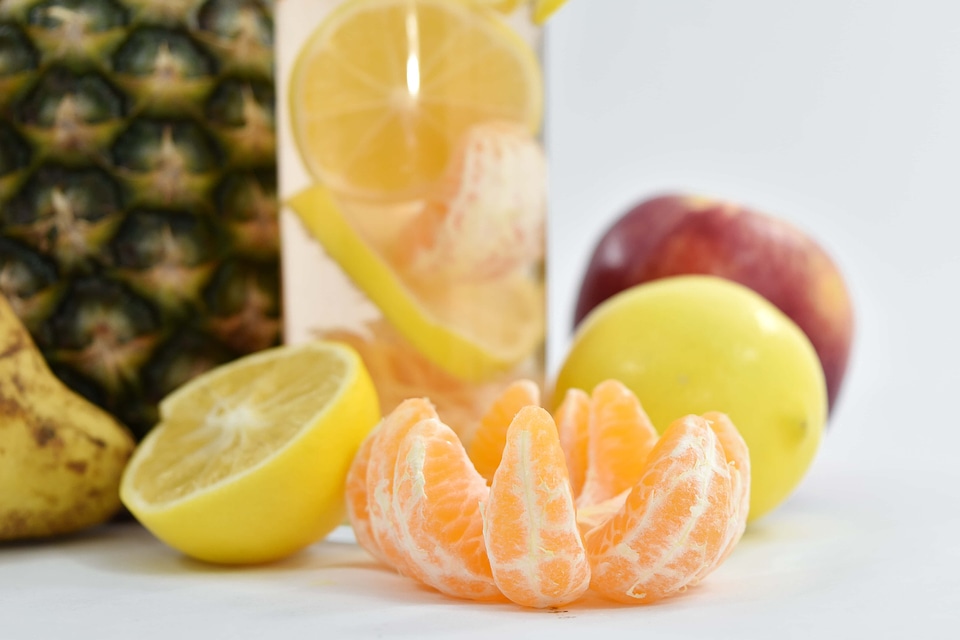 Beverage lemonade tangerine
