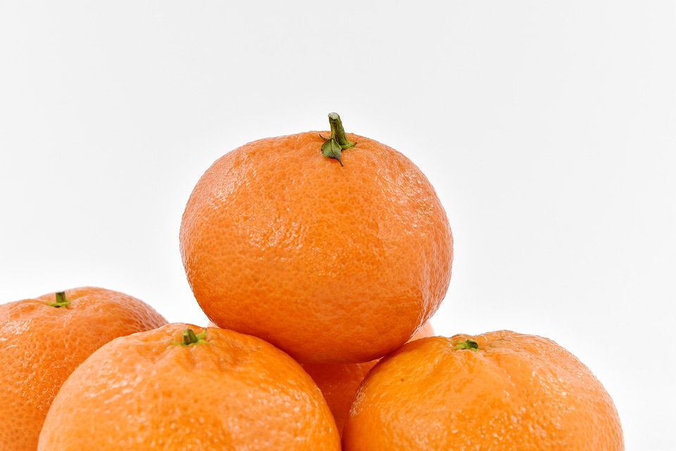 Close-Up mandarin oranges