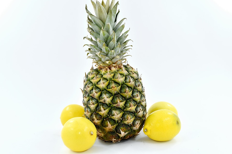 Lemon pineapple yellow
