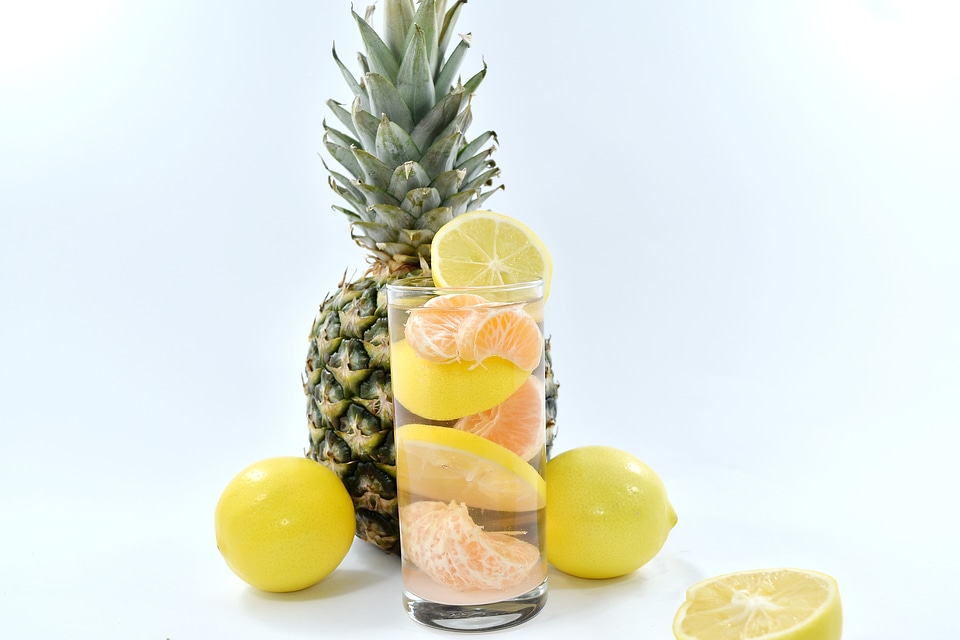 Grapefruit lemon lemonade
