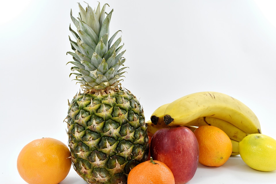 Banana citrus orange yellow