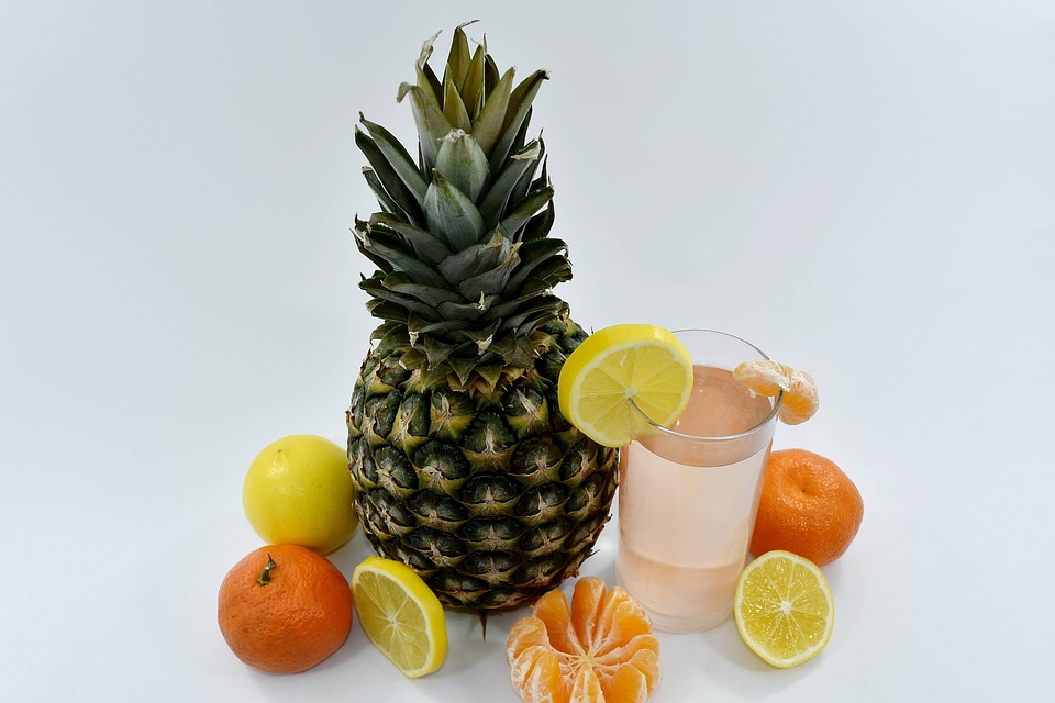 Cocktail lemonade mandarin