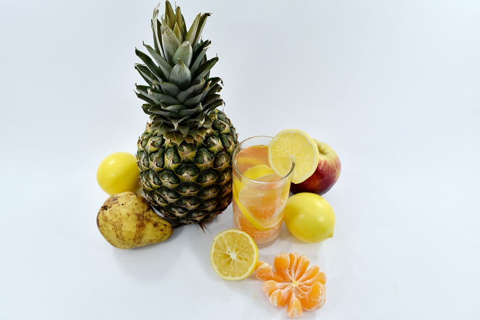 Breakfast citrus fruit cocktail