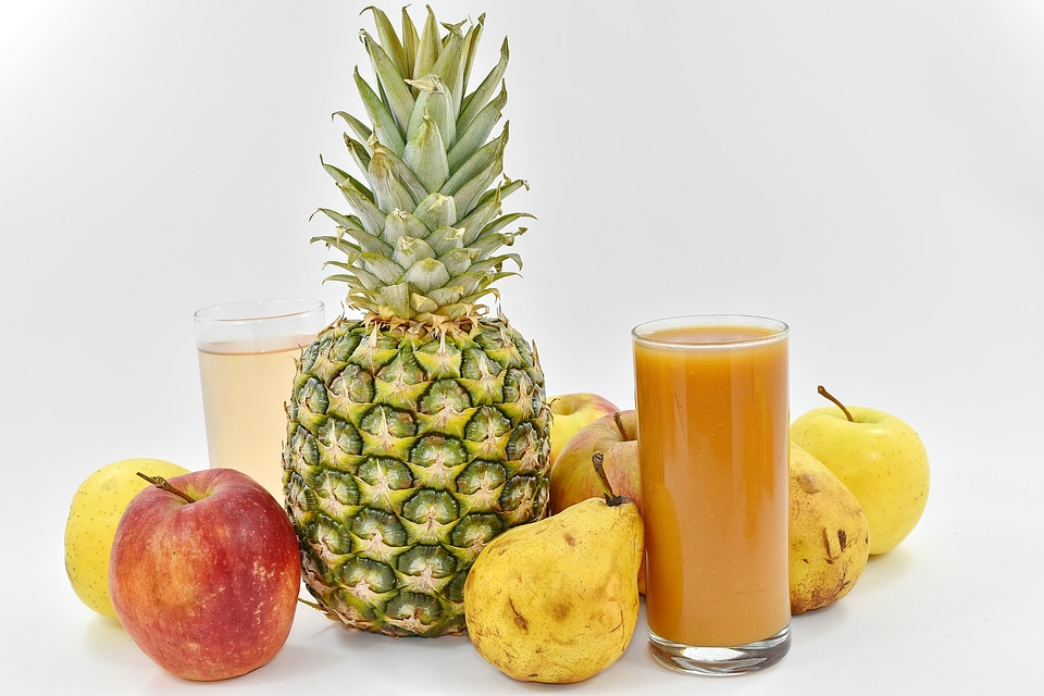 Cocktails juice tropical