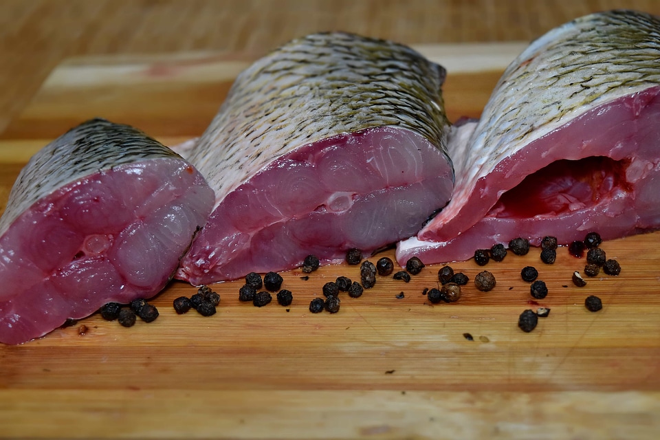 Dinner kitchen table meat