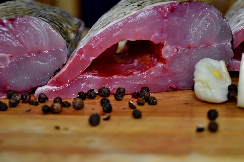 Fillet onion pepper