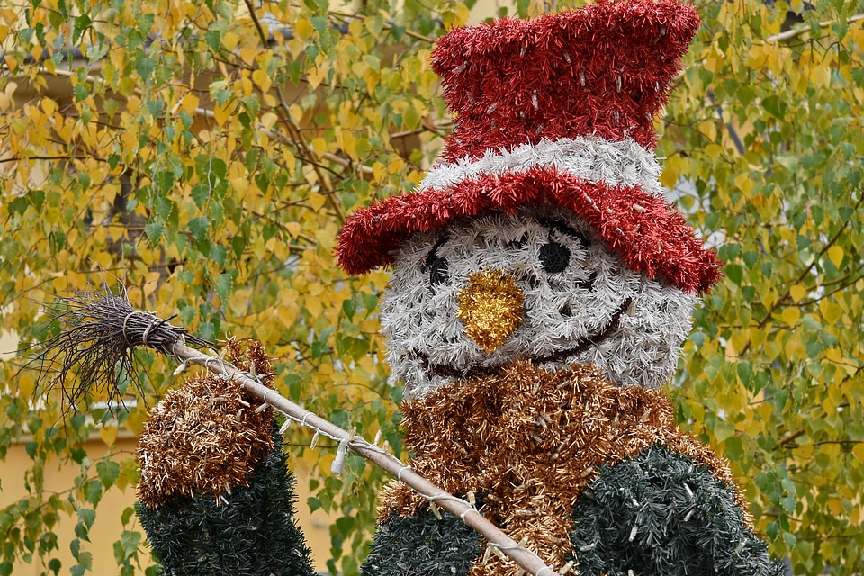 Colorful decoration face
