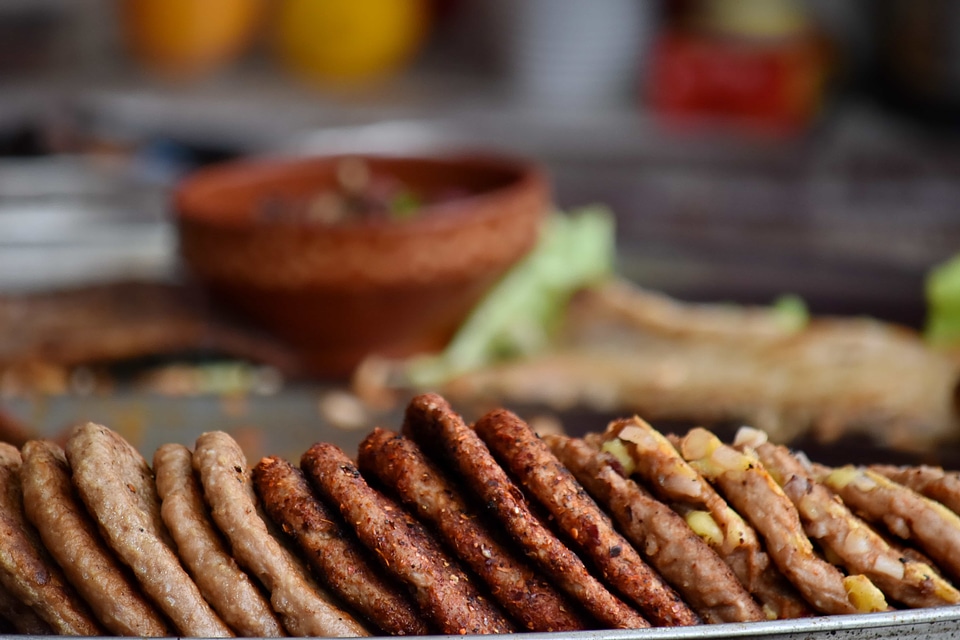 Barbecue fast food meat