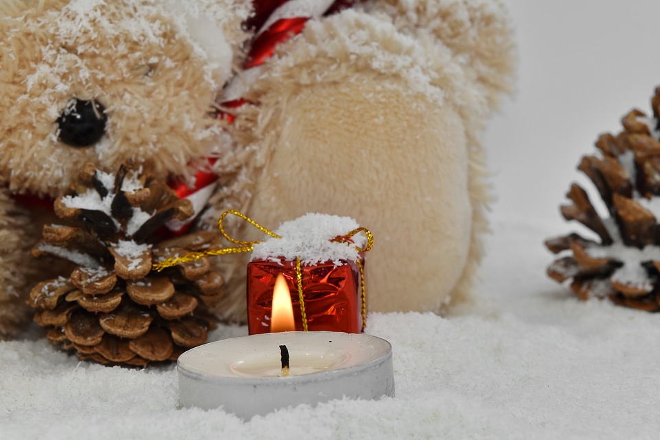 Candle christmas gift