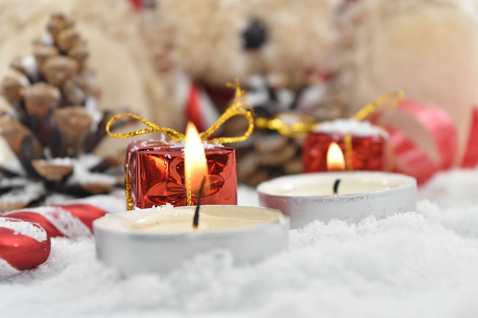 Candlelight candles decoration