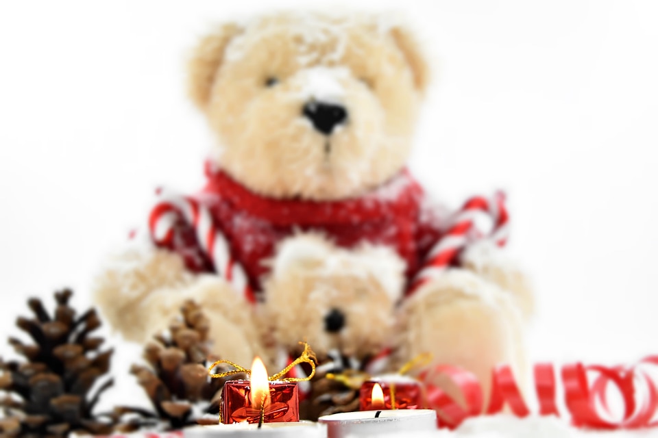 Candlelight candles christmas