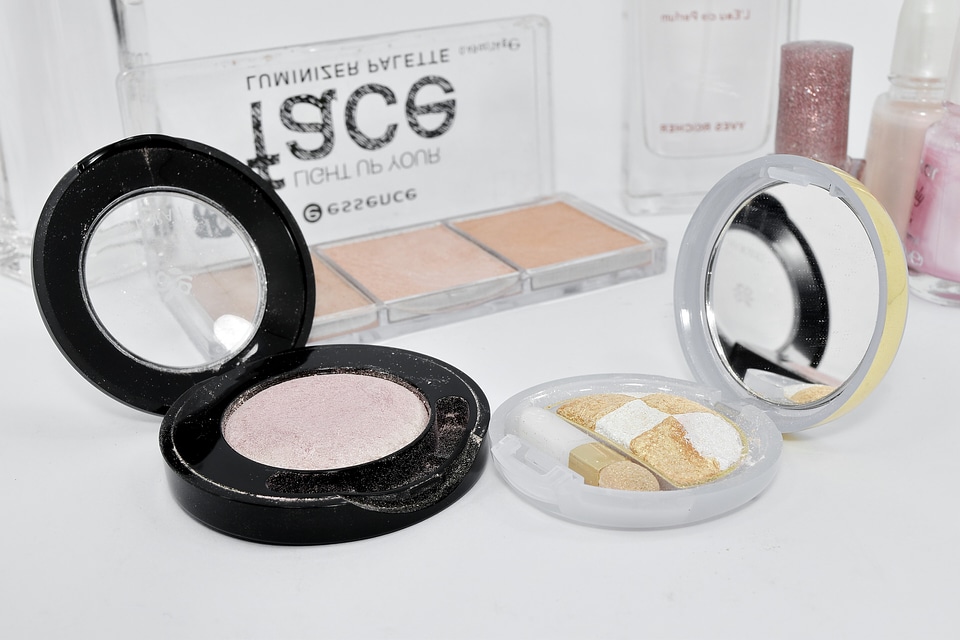 Cosmetics mirror toiletry