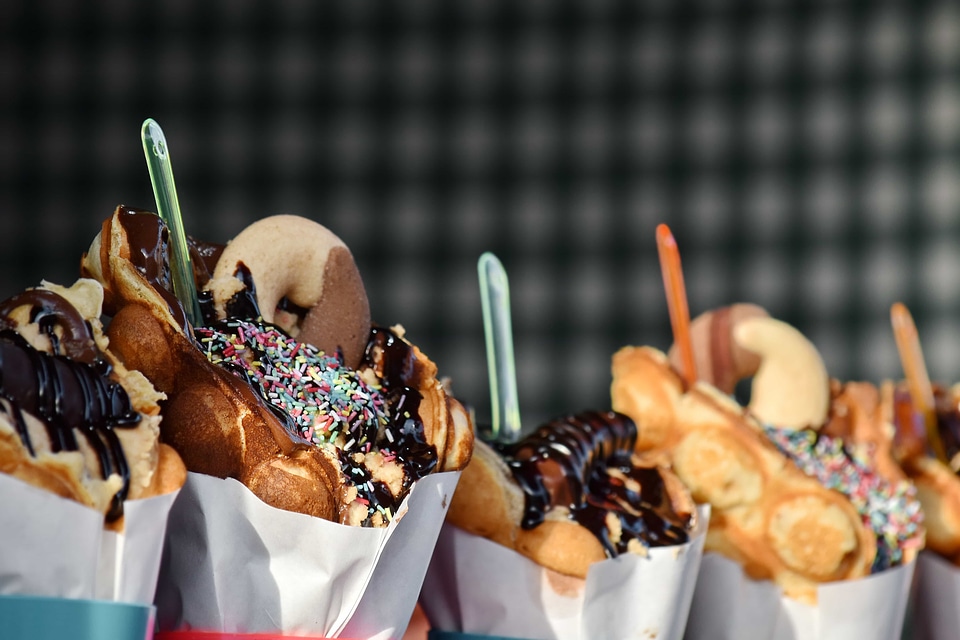 Chocolate cone cream