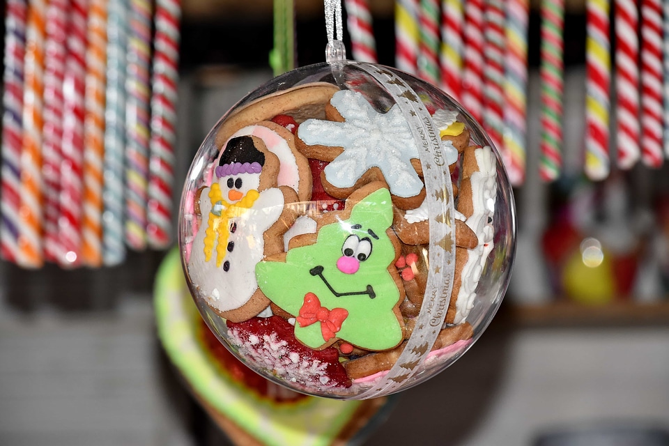 Candy christmas cookies