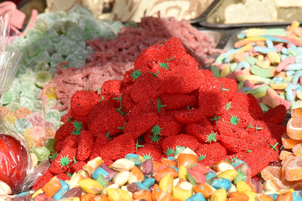 Candy food berry