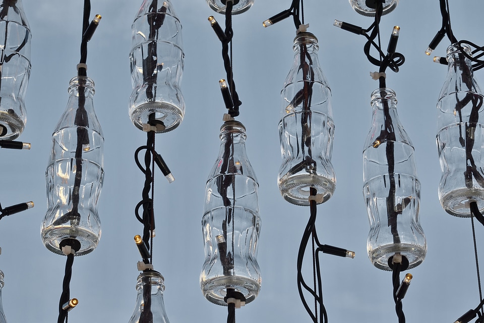 Crystal decoration light bulb
