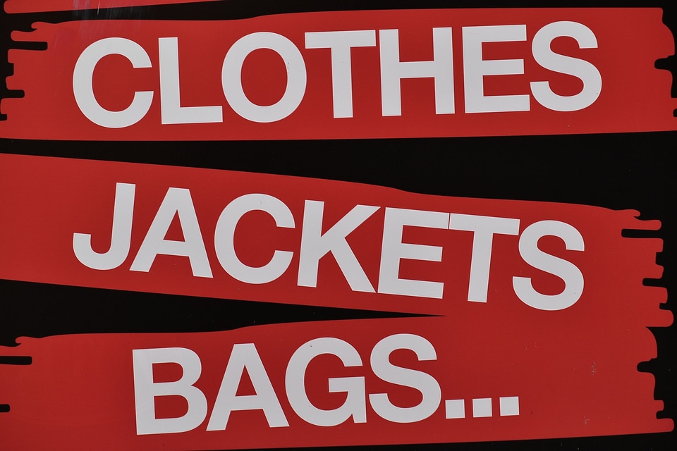 Advertising alphabet bags