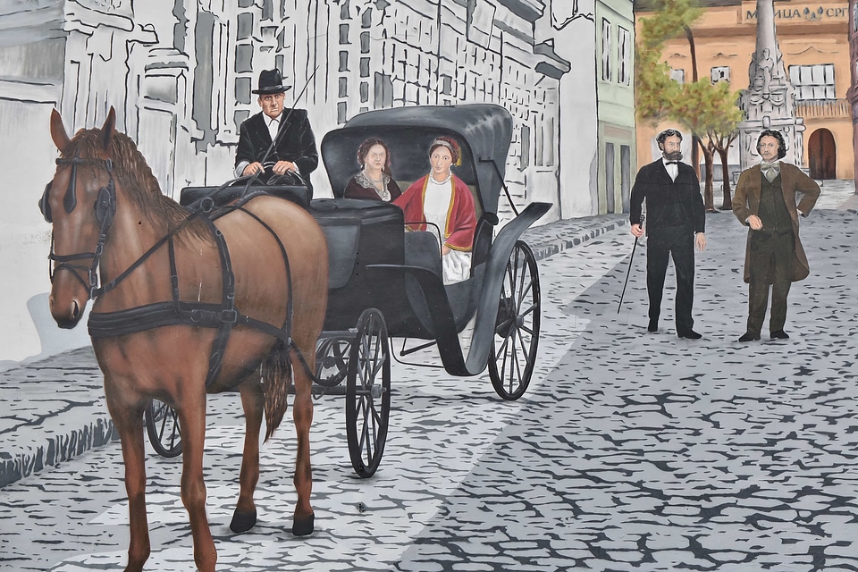Graffiti Serbia traditional
