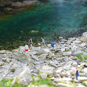 Bathing water verzasca
