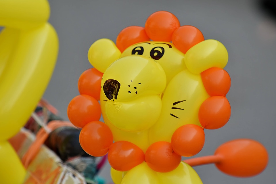 Balloon decoration funny