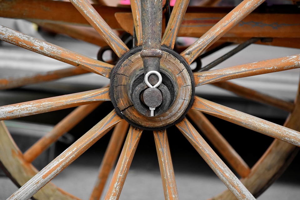 Carriage center handmade