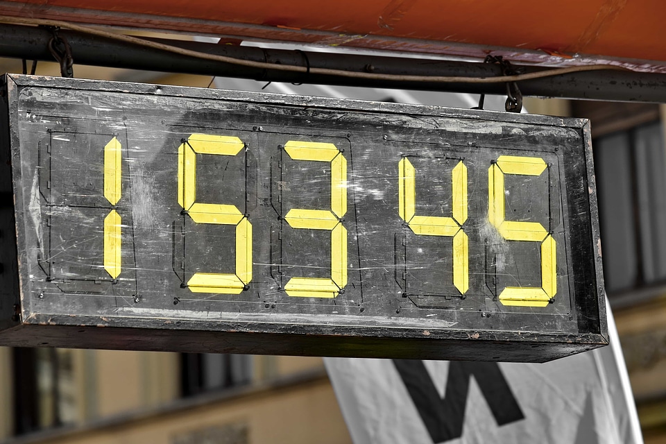 Counter number time