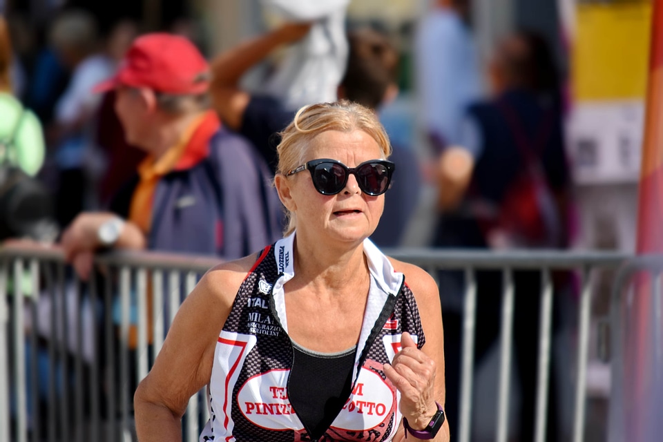 Blonde Hair elderly endurance