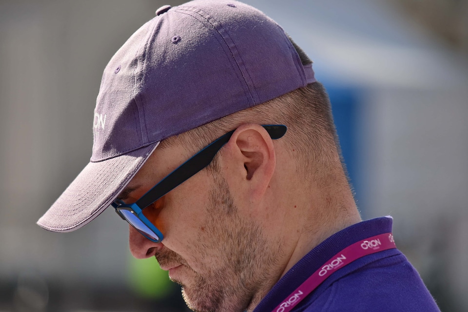 Side View sunglasses man