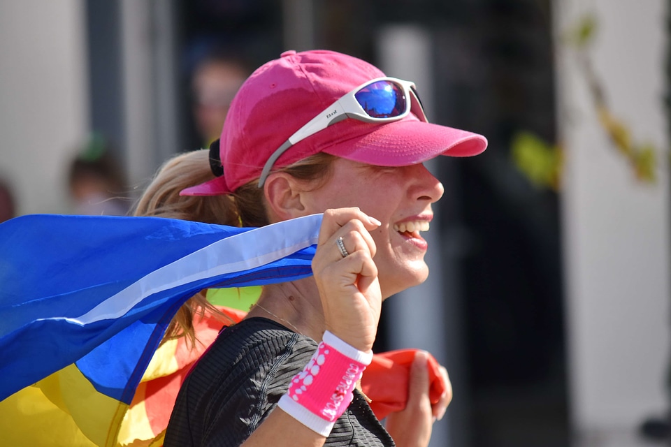 Cheerful cheering fashion