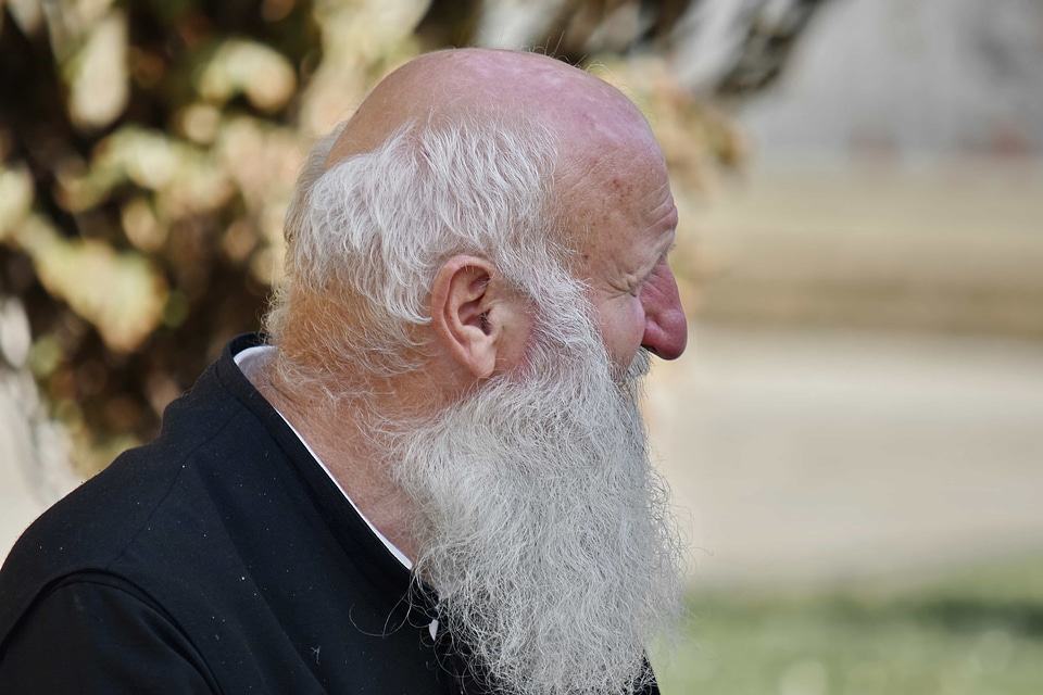 Beard man portrait