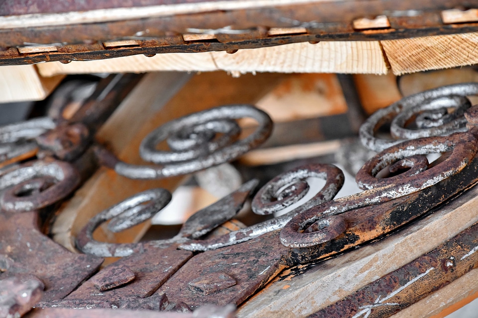 Cast Iron decoration fastener photo