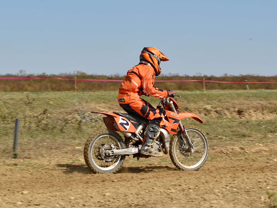 Child minibike motocross