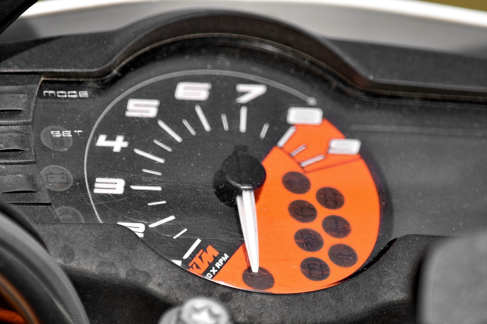 Close-Up dashboard detail