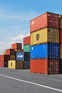 Cargo port freight photo