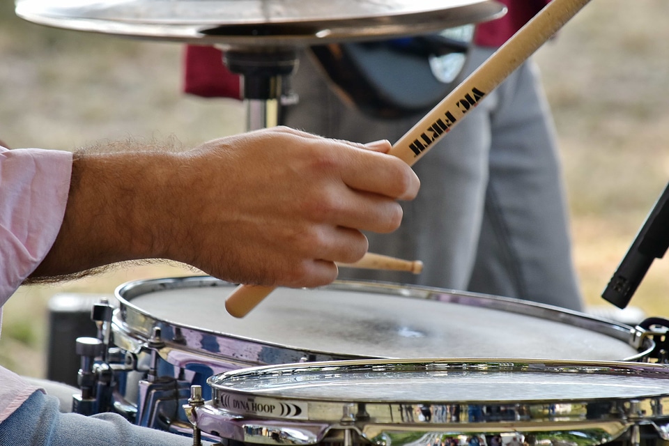 Concert drum drumstick