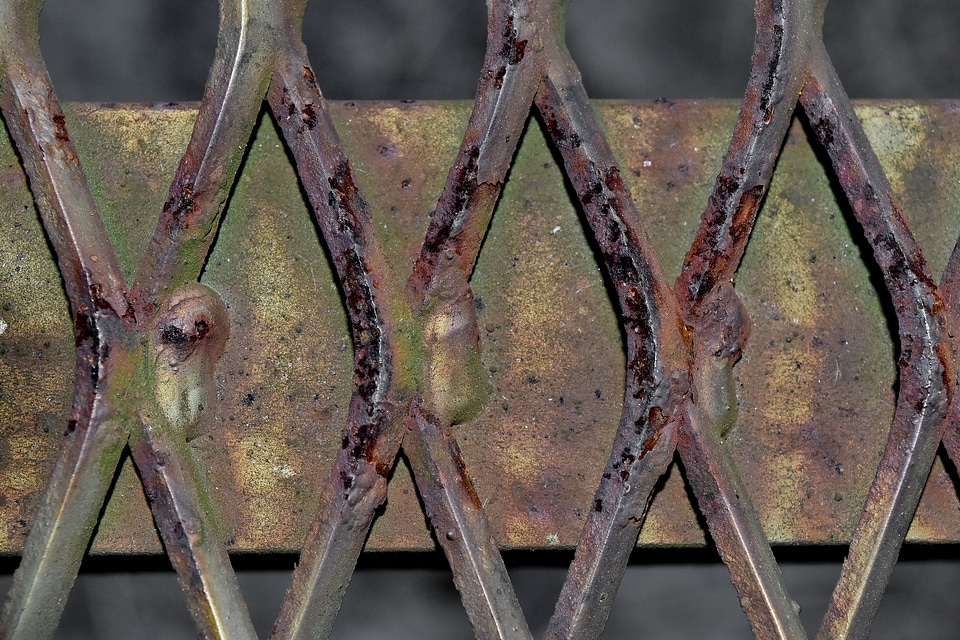 Cast Iron decay fence photo