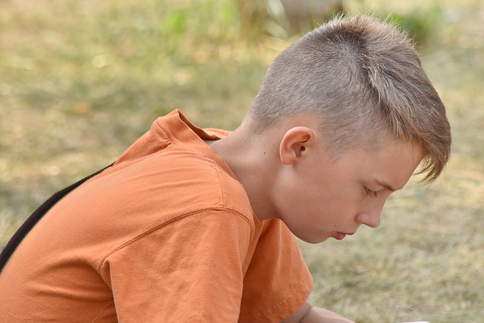 Blonde Hair boy hairstyle