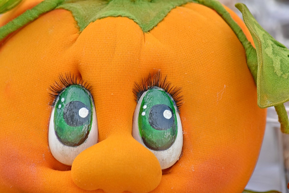 Funny handmade mascot