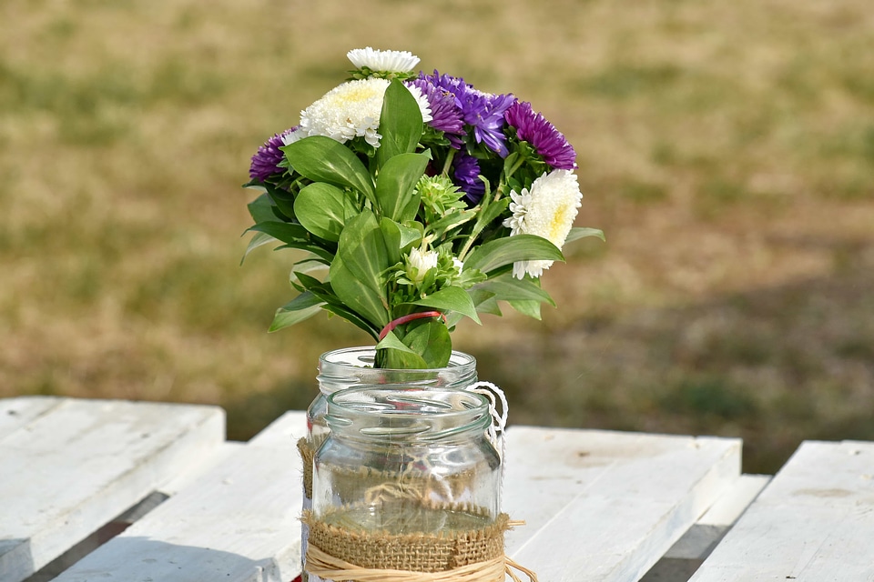 Arrangement bouquet desk