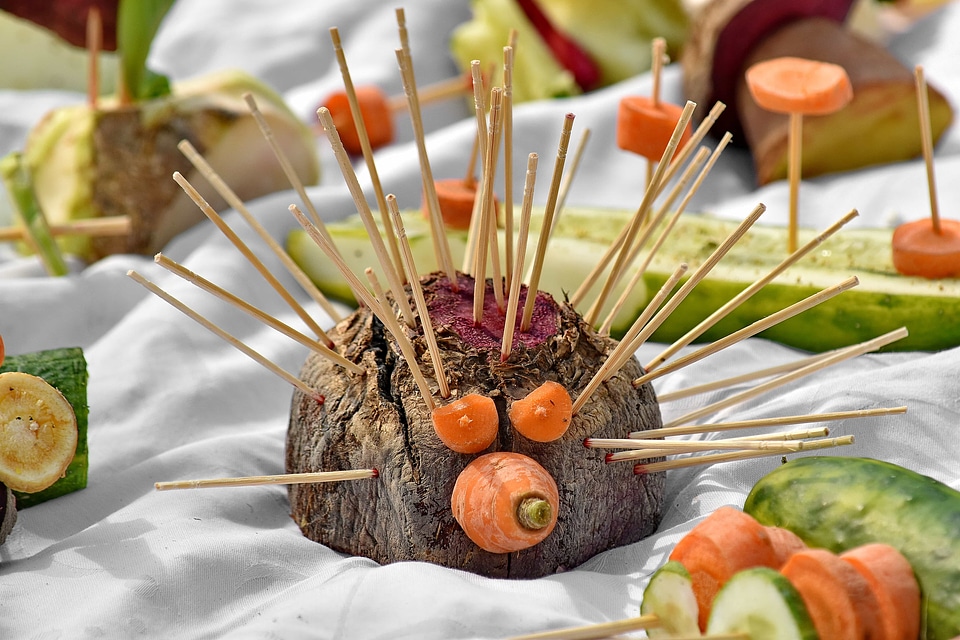 Abandoned beetroot carrot
