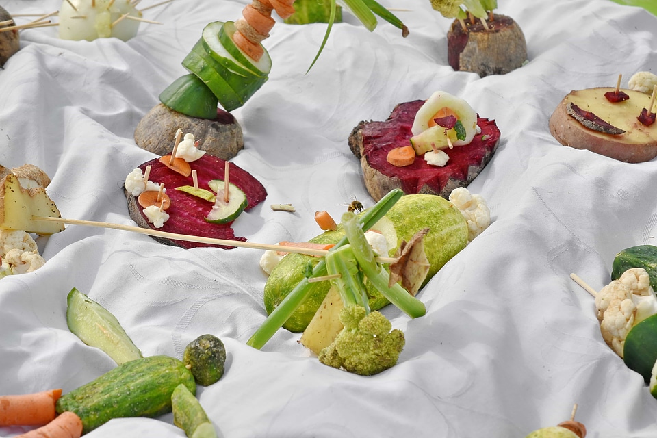 Creativity decoration food