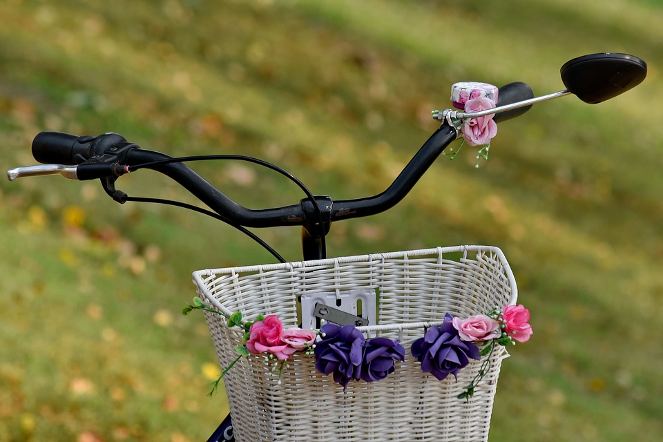 Bicycle romantic steering wheel