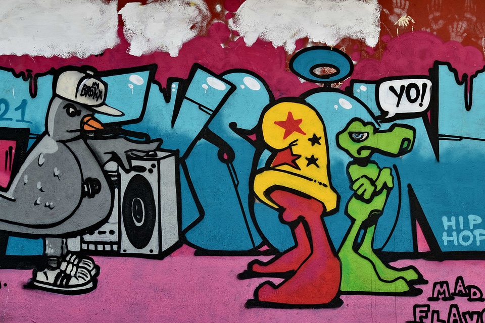 Art creativity graffiti