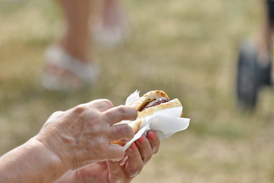 Delicious finger sandwich