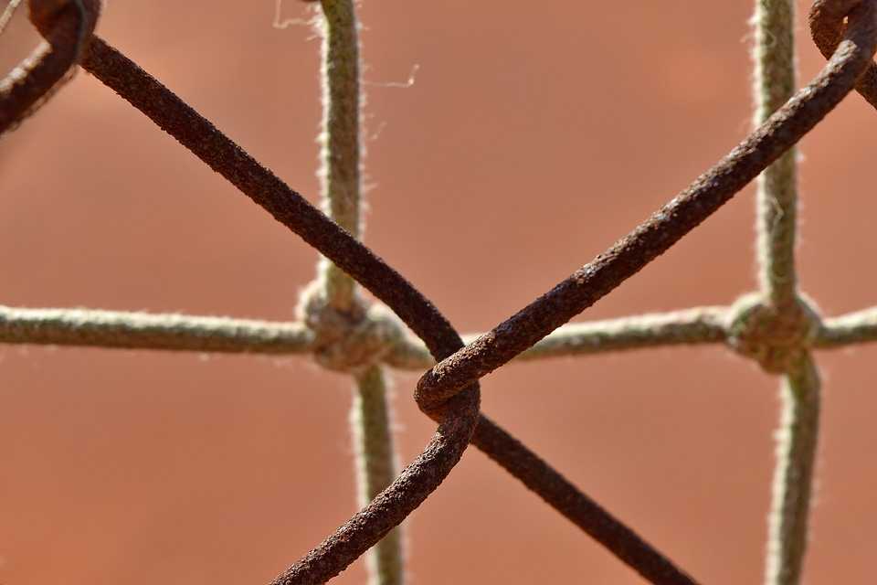 Iron material rust