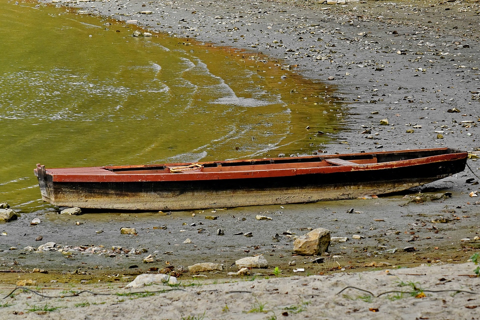 Abandoned old boat