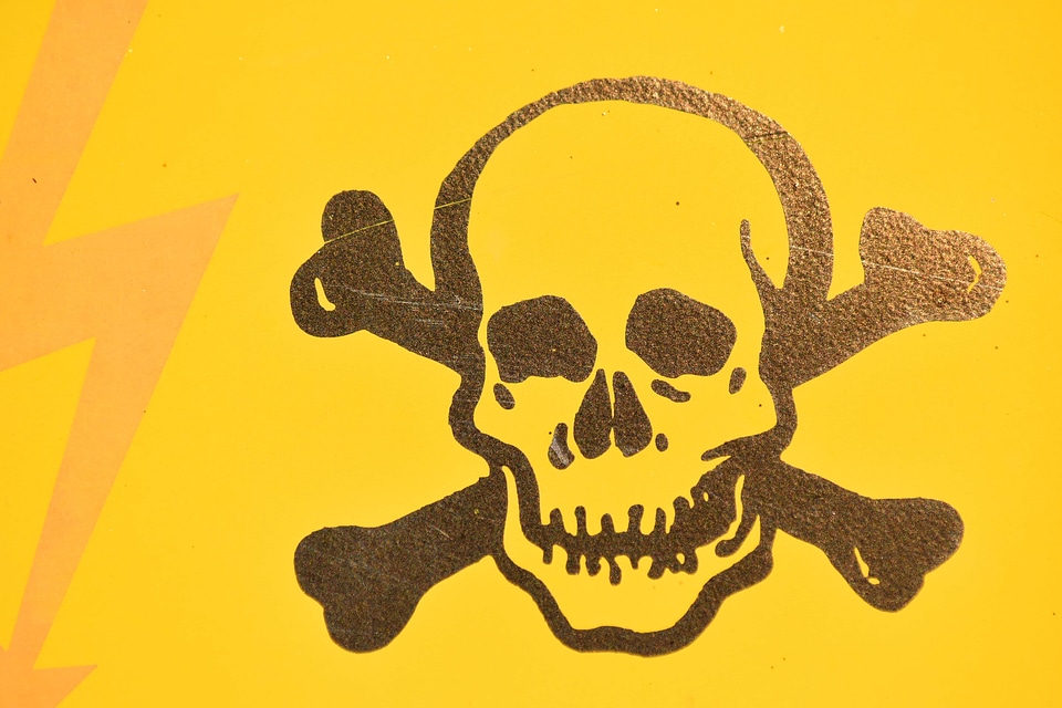 Danger electricity sign