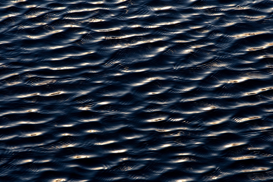 Dark dark blue liquid